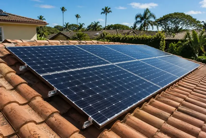 Installation de panneaux solaires à Loyettes